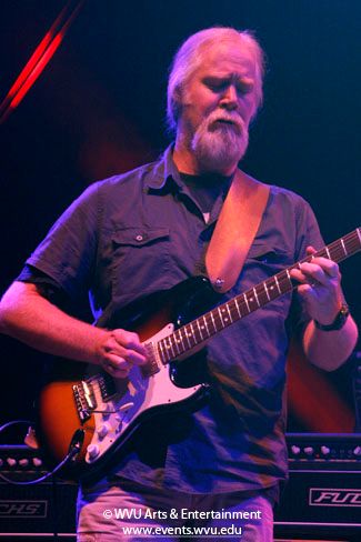 Jimmy Herring on guitar during the concert.
