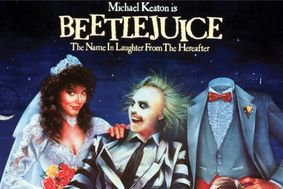 Beetlejuice poster with Michael Keaton