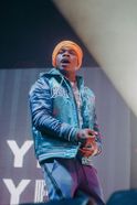 DaBaby performing at the WVU Coliseum. Photo by Julia Hillman. 