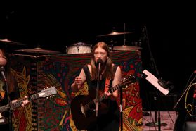 Lula Wiles performing at the WVU Creative Arts Center