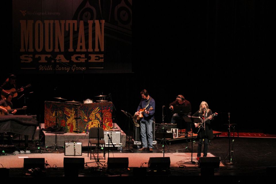 Kathy Mattea Hosting Mountain Stage at the WVU Creative Arts Center
