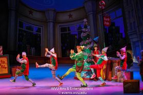 A scene from Elf The Musical at the WVU Creative Arts Center. Photo by Logan McMasters.