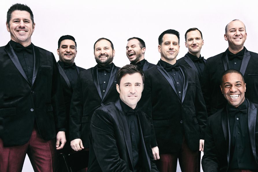 Members of the a cappella group Straight No Chaser