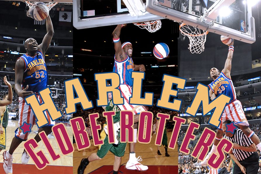 photos from the Harlem Globetrotters game  in 2010