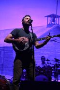 The Avett Brothers performing at the WVU Coliseum. Photo by Julia Hillman.