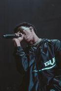 A Boogie Wit Da Hoodie performing at the WVU Coliseum. Photo by Julia Hillman. 