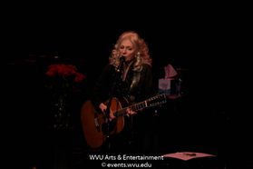 Judy Collins performing at the WVU Creative Arts Center. Photo by Logan McMasters.