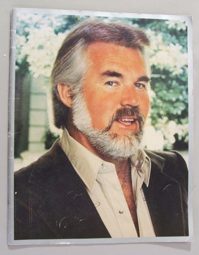 Photo of Kenny Rogers that appeared on the cover of his souvenir concert programs.