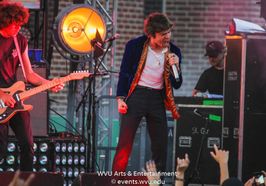 Cage the Elephant performs at FallFest 2017. Photo by Logan McMasters.