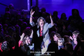 Foreigner performing at the WVU Creative Arts Center. Photo by Logan McMasters.