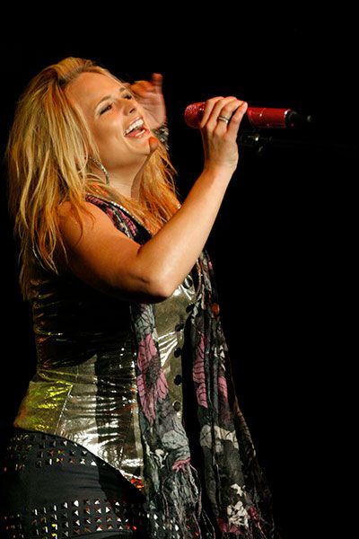 Miranda Lambert performs on the Coliseum stage