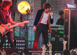 Cage the Elephant performs at FallFest 2017. Photo by Logan McMasters.