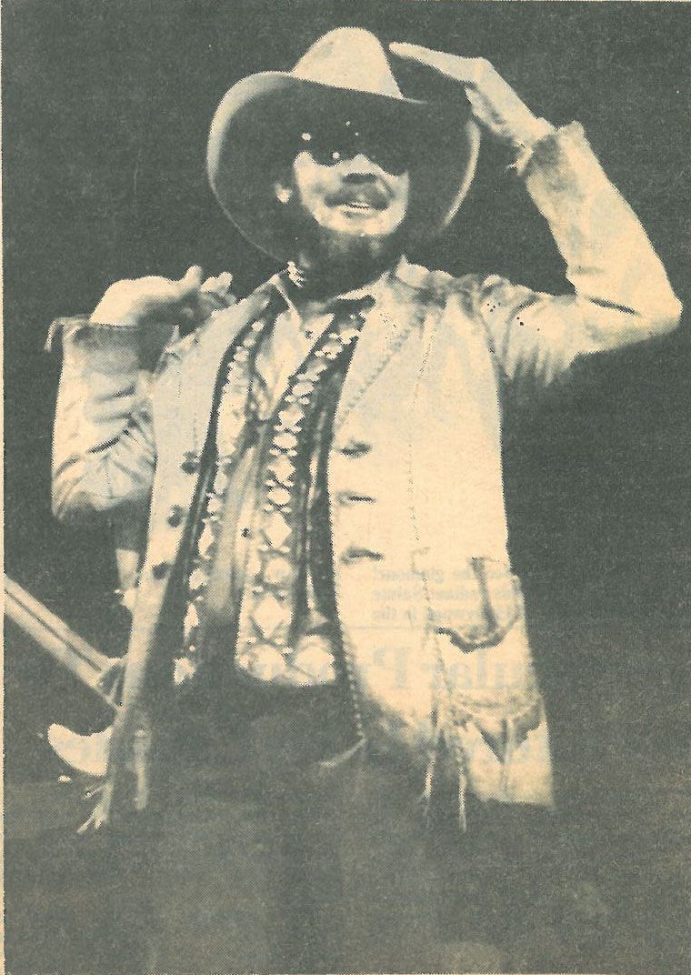 Hank Williams Jr performing at the Coliseum in 1988. Photo from Weirton Daily Times. Photographer: Emily Horvat.