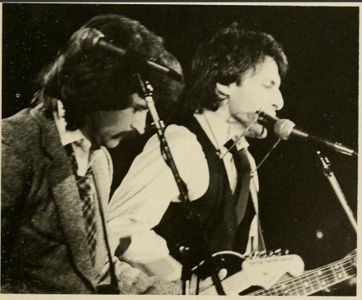 Members of The Dirt Band perform in 1980
