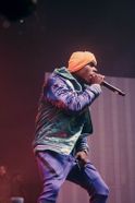 DaBaby performing at the WVU Coliseum. Photo by Julia Hillman. 
