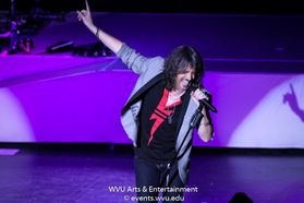Foreigner performing at the WVU Creative Arts Center. Photo by Logan McMasters.
