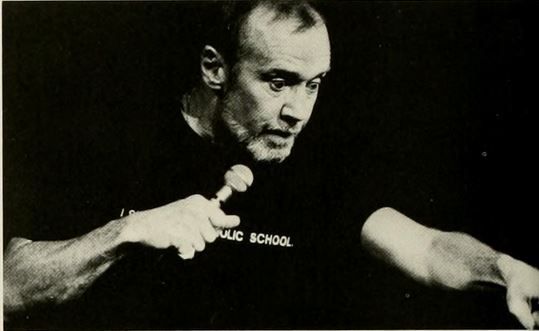 George Carlin photo performing at the Coliseum. 