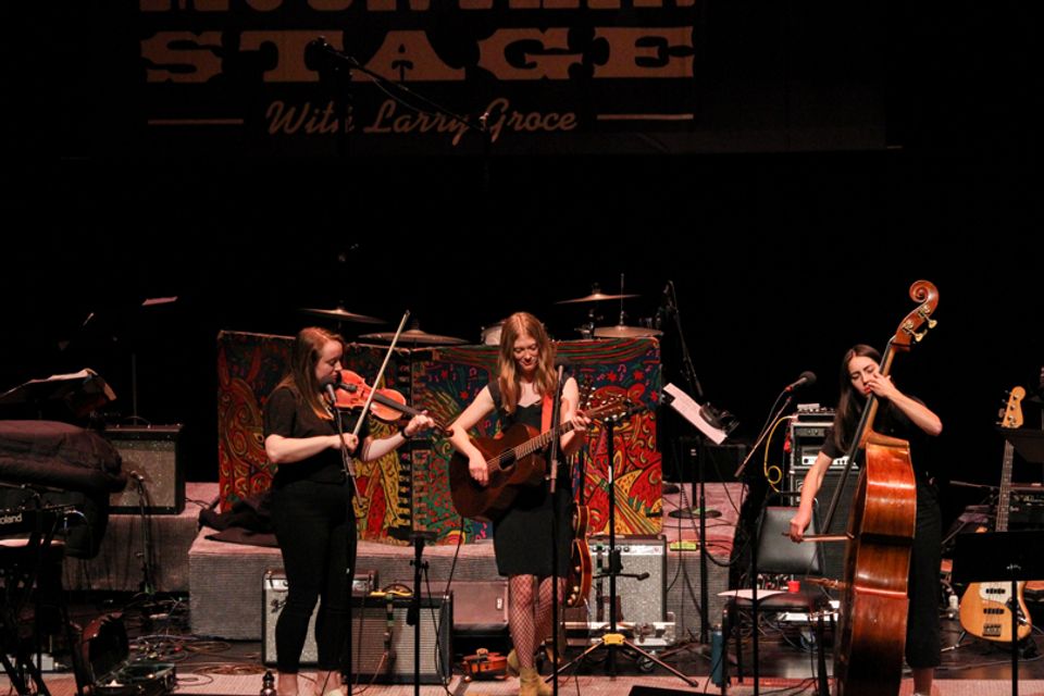 Lula Wiles performing at the WVU Creative Arts Center