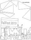 FallFest Coloring Page