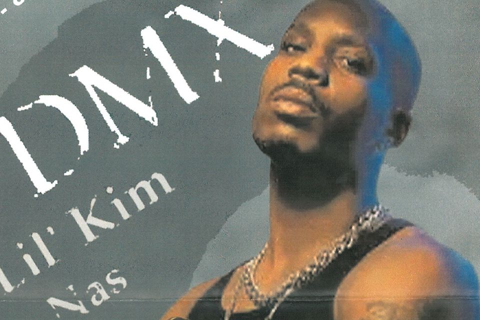 Photo of DMX taken from the 2003 concert poster