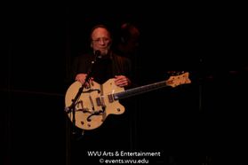 Stephen Stills performing at the WVU Creative Arts Center. Photo by Logan McMasters.