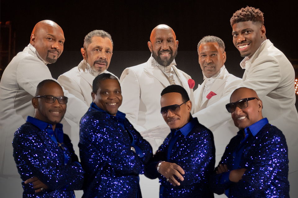Members of The Temptations and members of The Four Tops.